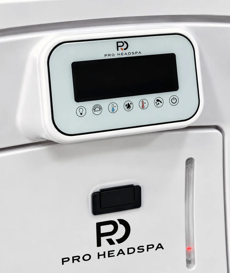 Les sept commandes tactiles en façade du Reva Headspa