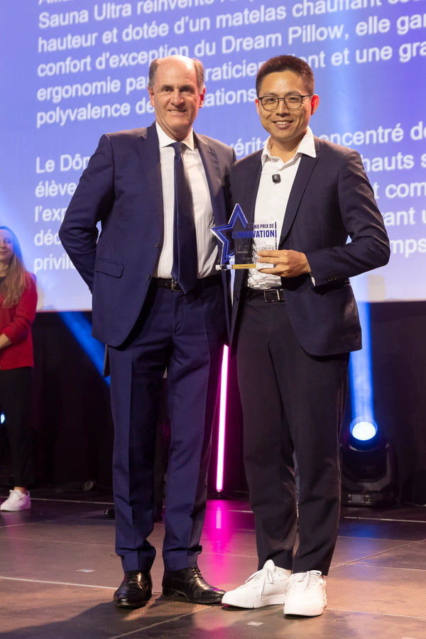 Le trophée du Grand Prix de l’innovation 2026 remis à Pro Headspa.