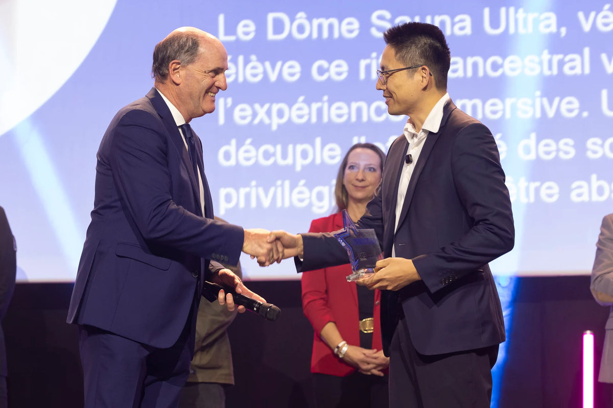 Remise du Grand Prix de l’innovation à Pro Headspa au MCB 2026.